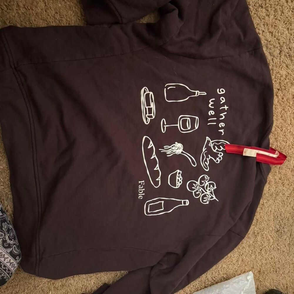 Left On Friday  Women's Brown and Black Hoodie jewish hannnukah shabbat